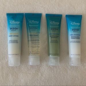 NEW HTF Disneyland Hotel 4-piece Travel Set of H20 brand travel size products